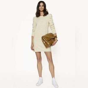 Dress Camel Stripe – Rebecca Minkoff